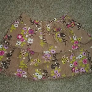 Oshkosh skirt 12m corduroy